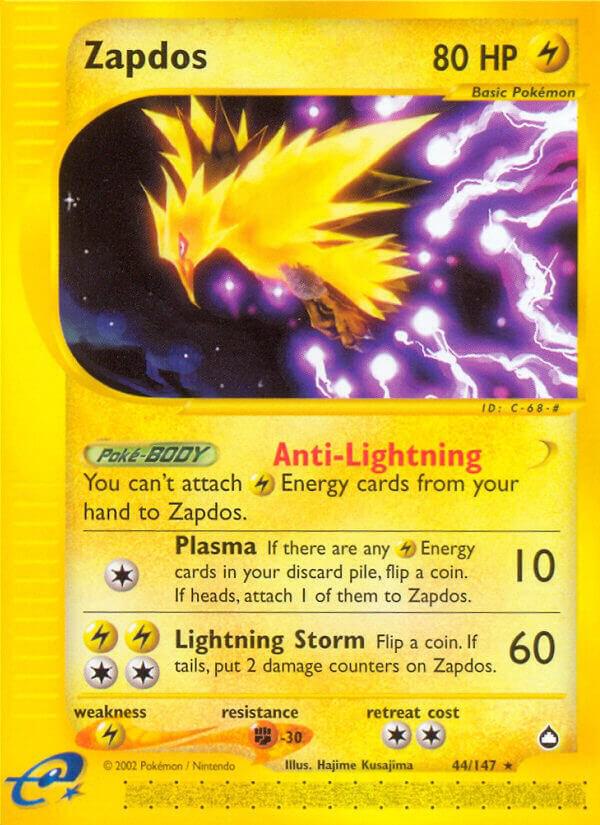 Cover art for Zapdos - Aquapolis (AQ)